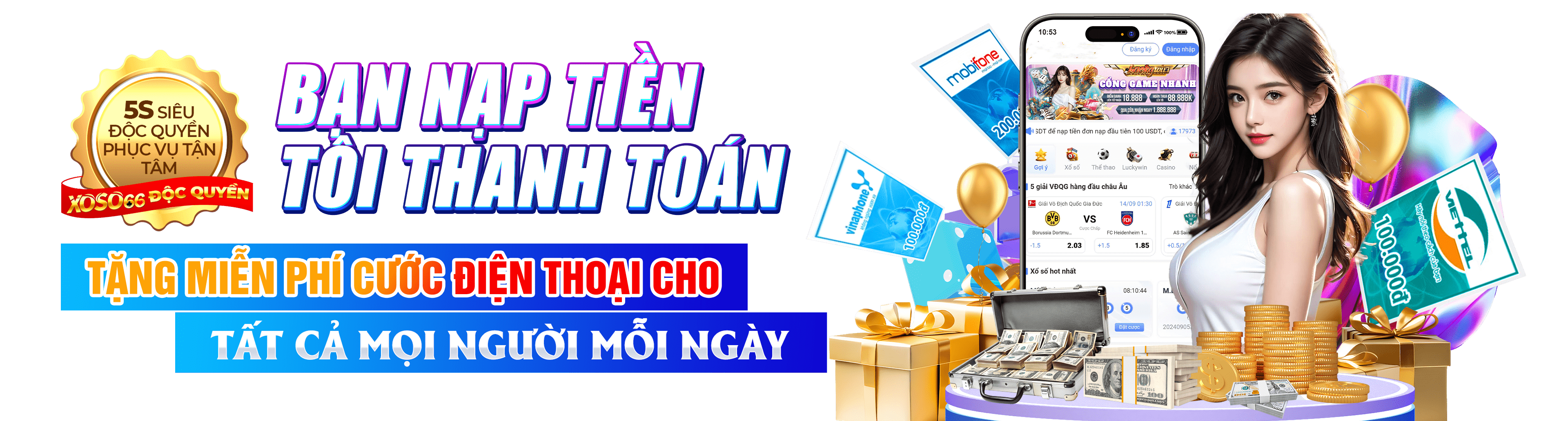 Hình ảnh quảng cáo của okbet hiển thị nền tảng và các lợi ích