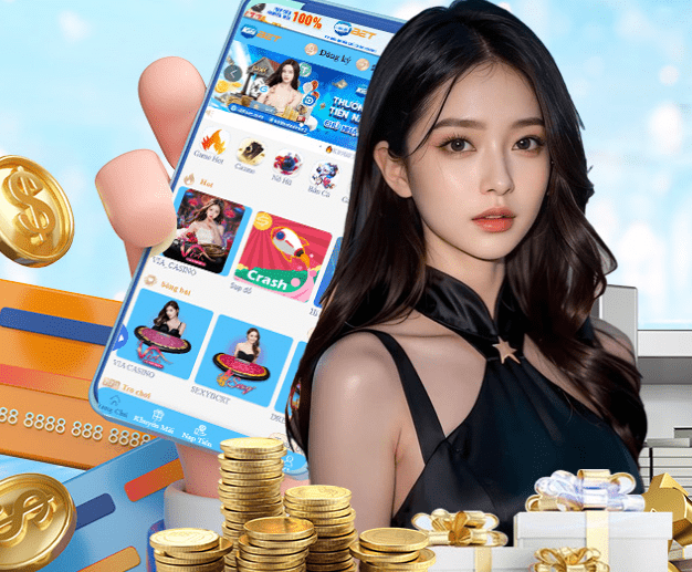 Hình ảnh quảng cáo của okbet hiển thị nền tảng và các lợi ích